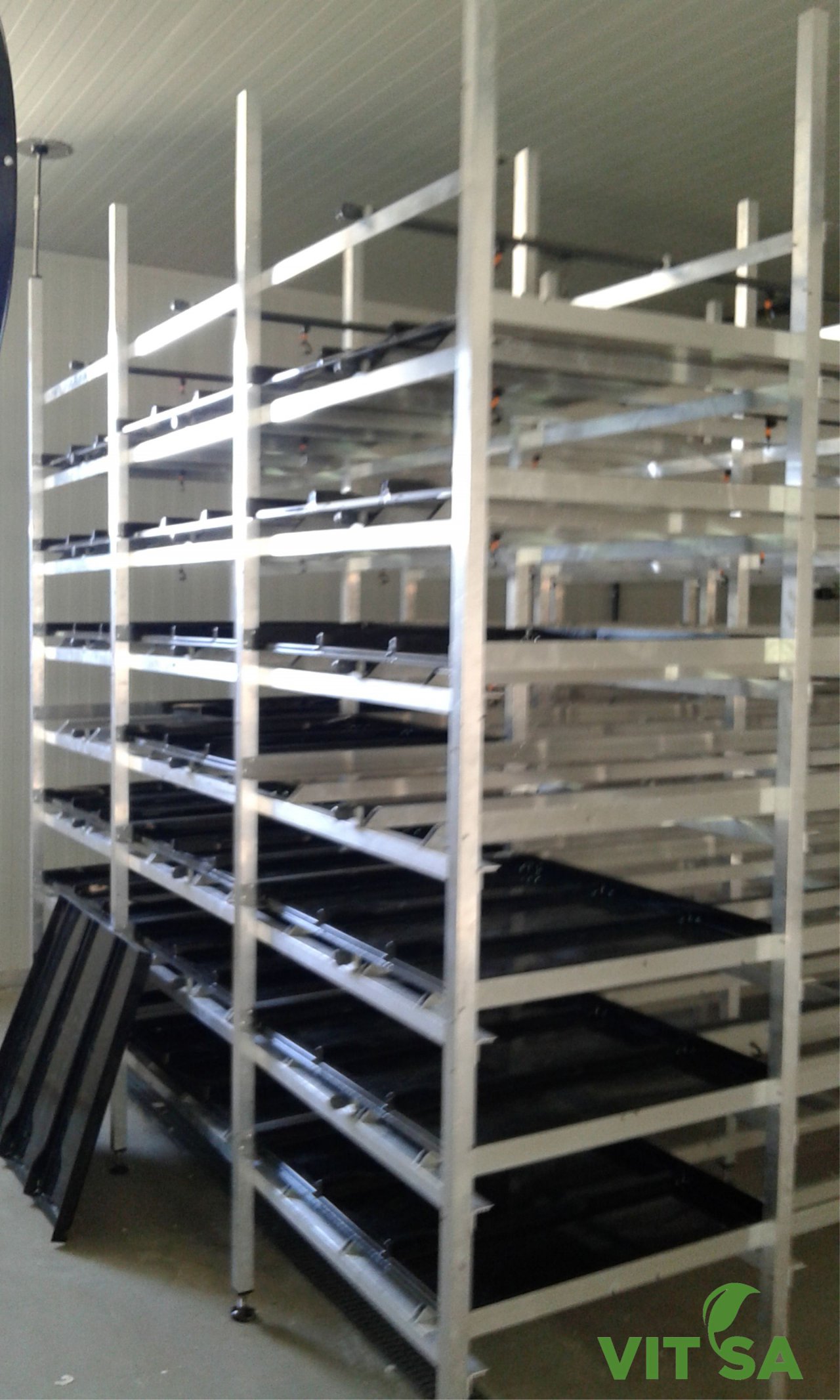 HYDROPONIC RACKS en TRAYS