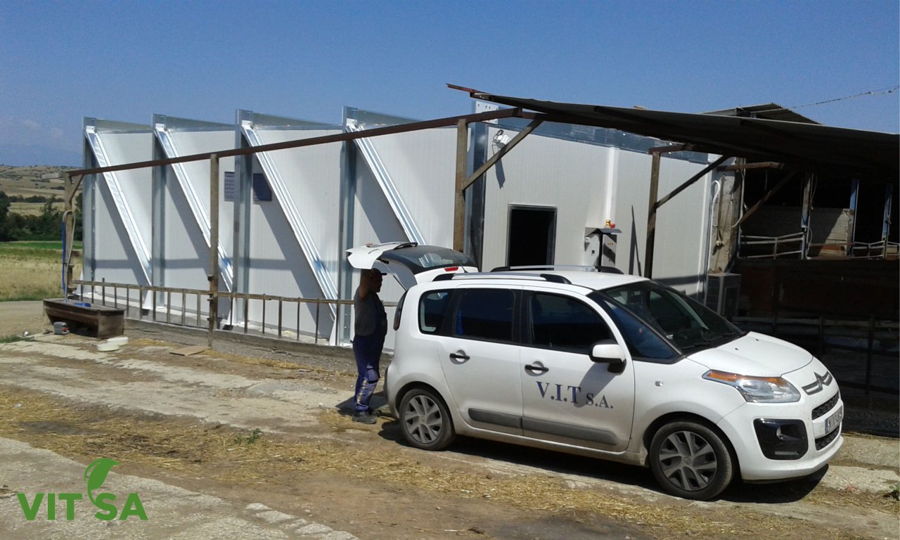 Gebouw ten behoeve van 1000kg/dag HYDROPONIC VOER